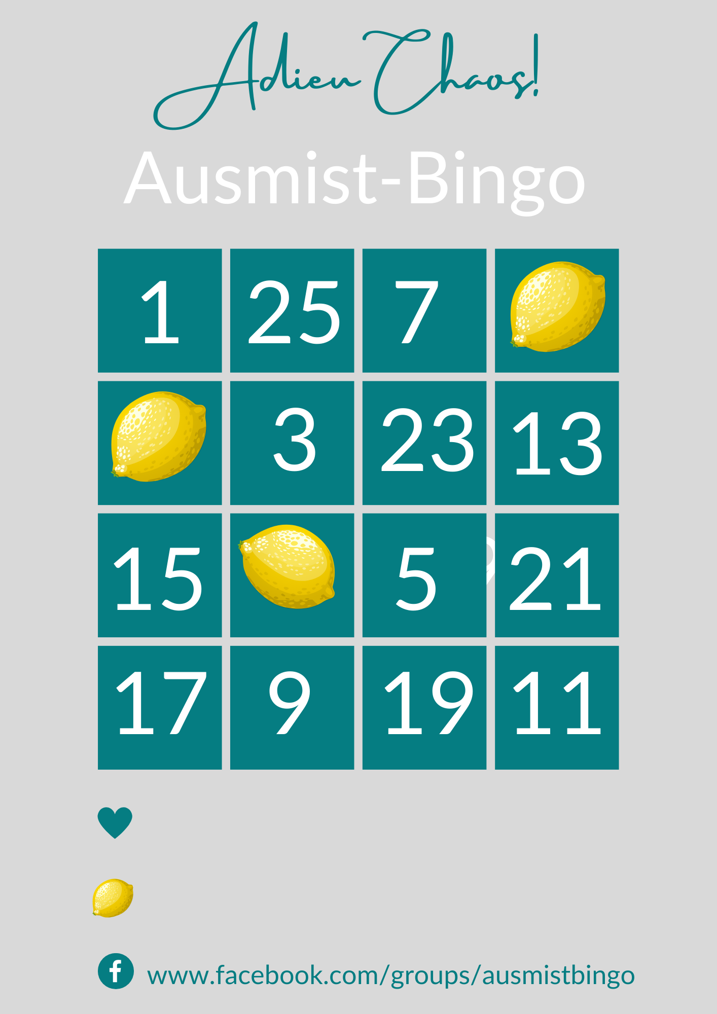 Ausmist-Bingo